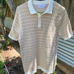 Topman Checkered Polo
